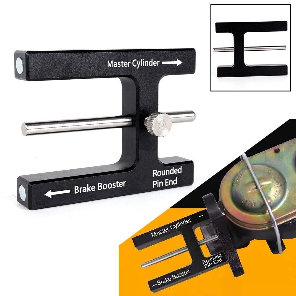 Master Cylinder Push Rod Length Gauge Brake Booster Push Rod Pin Adjustment Tool Q