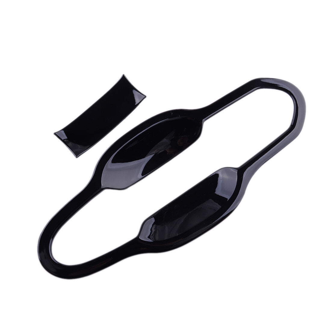 Fit for RAV4 2019-2021 Glossy Black Door Handle Bowl Cup Cover Trim v
