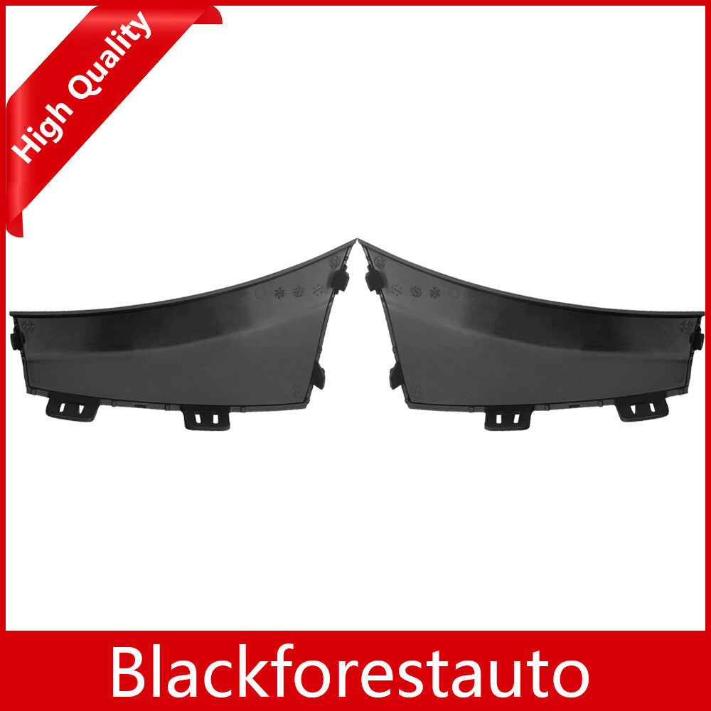 Pair For 2019 2020 for Benz C-Class W205 Front Left Right Bumper Trim Unpainted