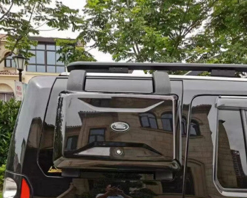Exterior Side for Land Rover Discovery 4 Mount Tool Box Glossy Black 2010-2016