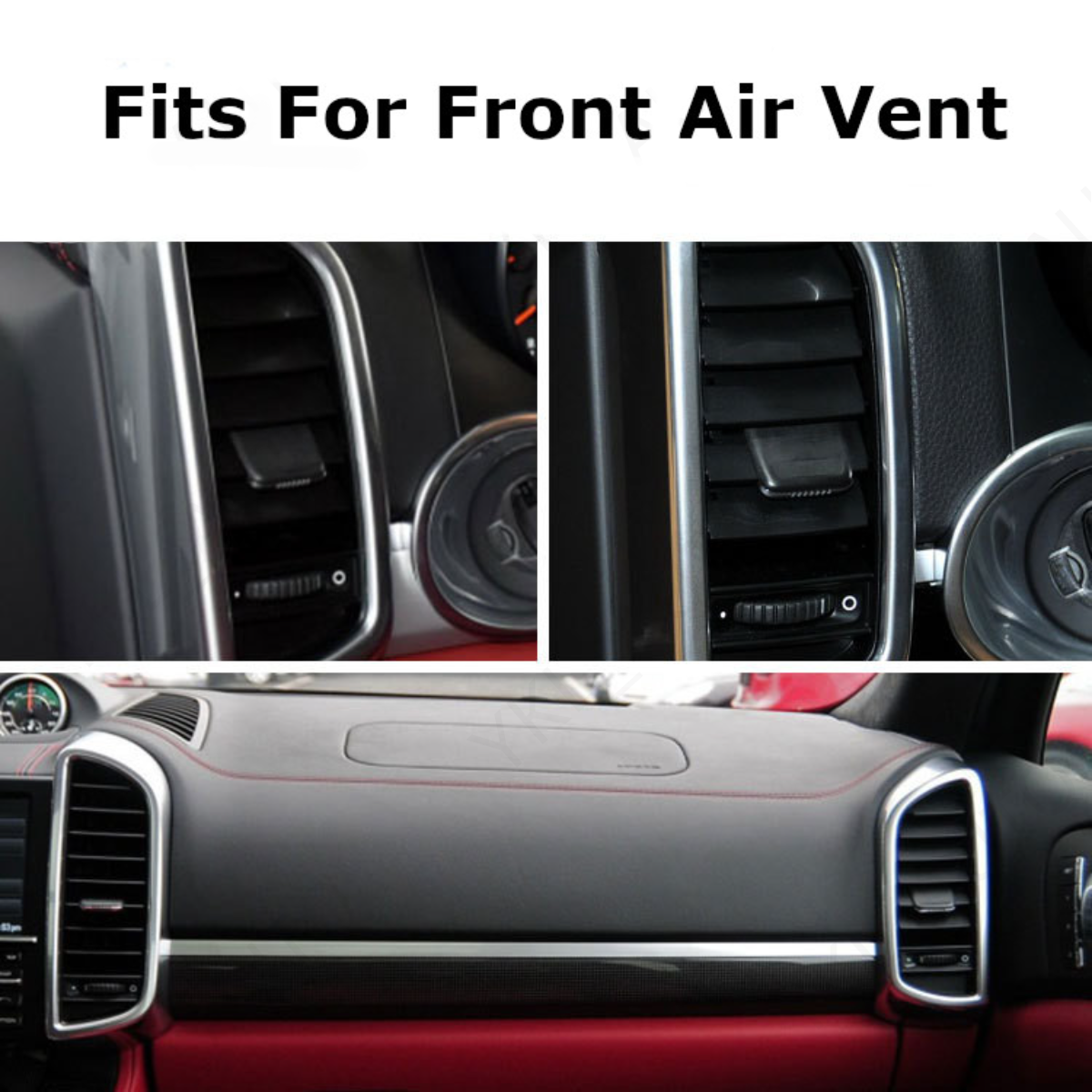 4x front A/C air vent outlet tab clip repair kit for Porsche for Cayenne 2011-16 Q