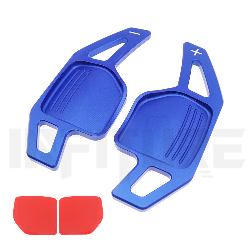 Blue Steering Wheel Shift Paddles for Audi A3 A4 A5 A6 A7 for A8 Q5 Q7 TT S3 S4