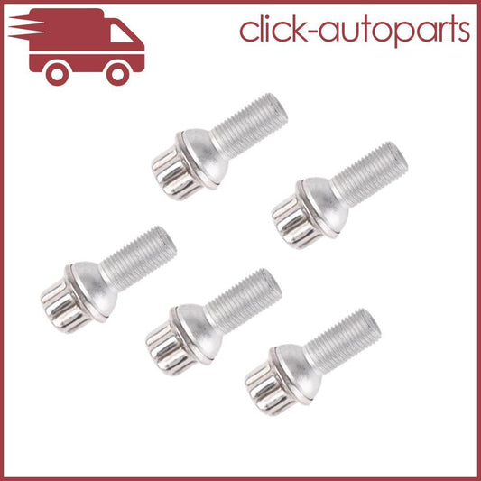 5Pcs Set Fit for Mercedes-Benz S350 S430 S450 S500 S600 S55 AMG Wheel Lug Bolt Q