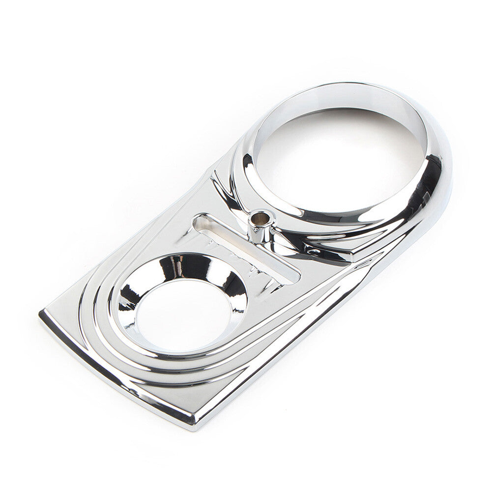 Chrome Dash Panel Insert Cover Trim for Harley Softail FLSTC Street Glide FXDWG Q