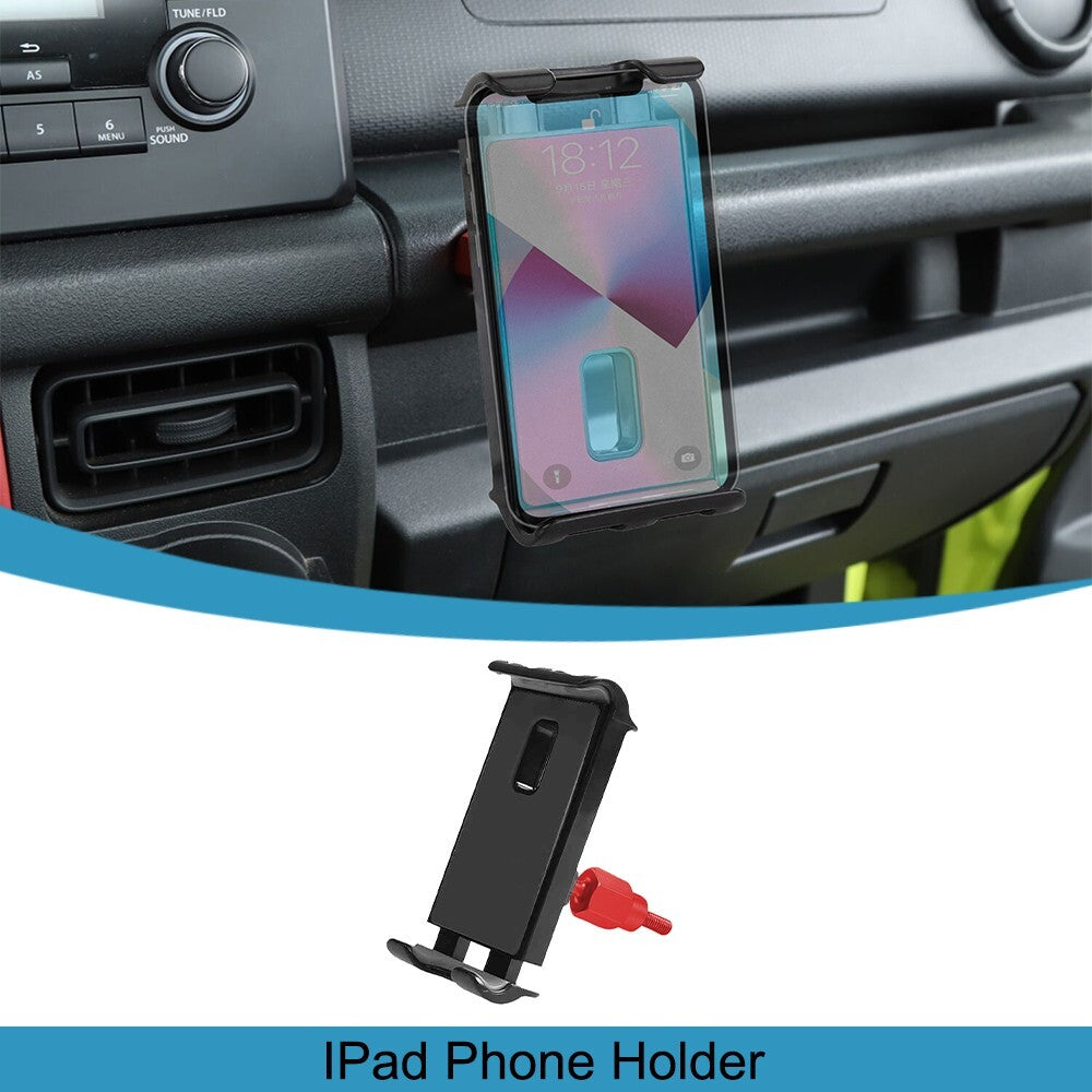 Mobile Phone iPad Holder GPS Tablet Bracket for Suzuki for Jimny JB64 JB74 2019-2024