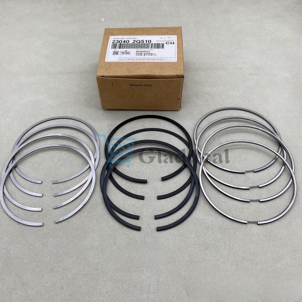 Equipment Manufacturer (OE) Piston Ring Kit for Hyundai for Kia 23040-2G510 - Standard Size