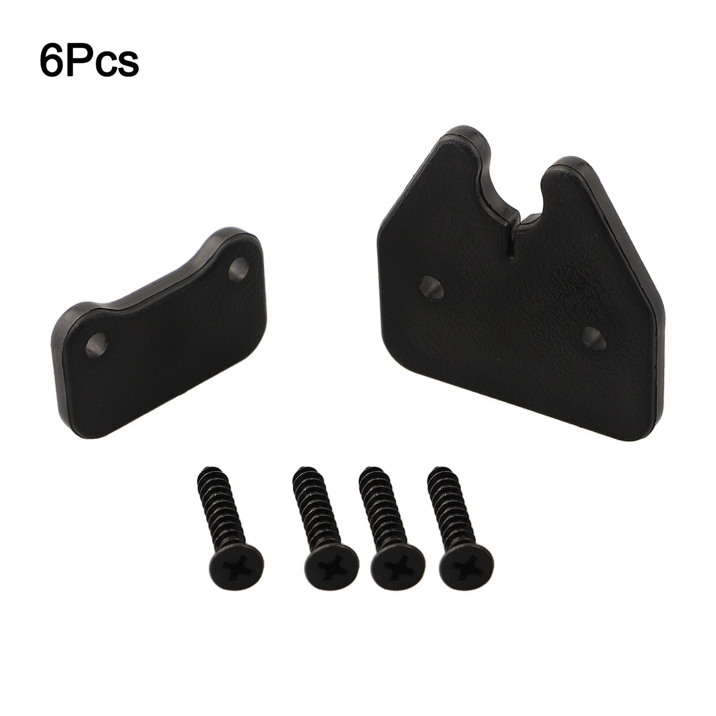 Sleek Design Sun Visor Clips for for DODGE for RAM Trucks 2019 Set Of 6 Black v