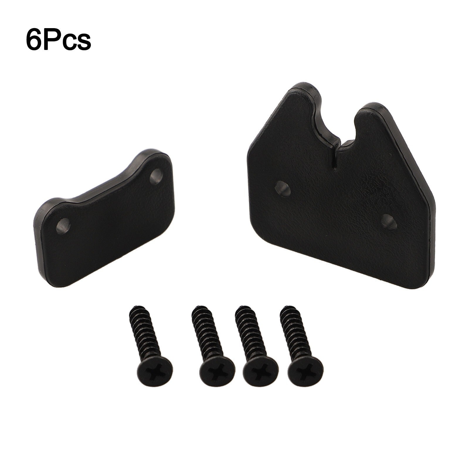 Sleek Design Sun Visor Clips for for DODGE for RAM Trucks 2019 Set Of 6 Black v