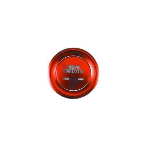 Red Aluminum One-Click Startup Frame Cover Trim For Malibu 2016-2023 n