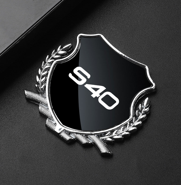 1-pack blue for Alfa Romeo for Stelvio front hood cap ring badge logo cover