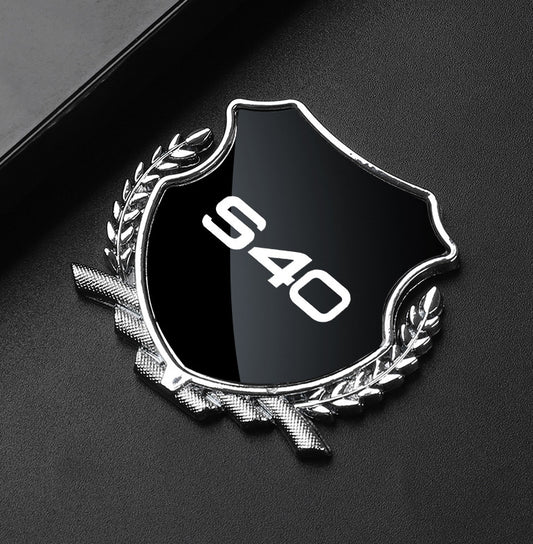 1-pack blue for Alfa Romeo for Stelvio front hood cap ring badge logo cover