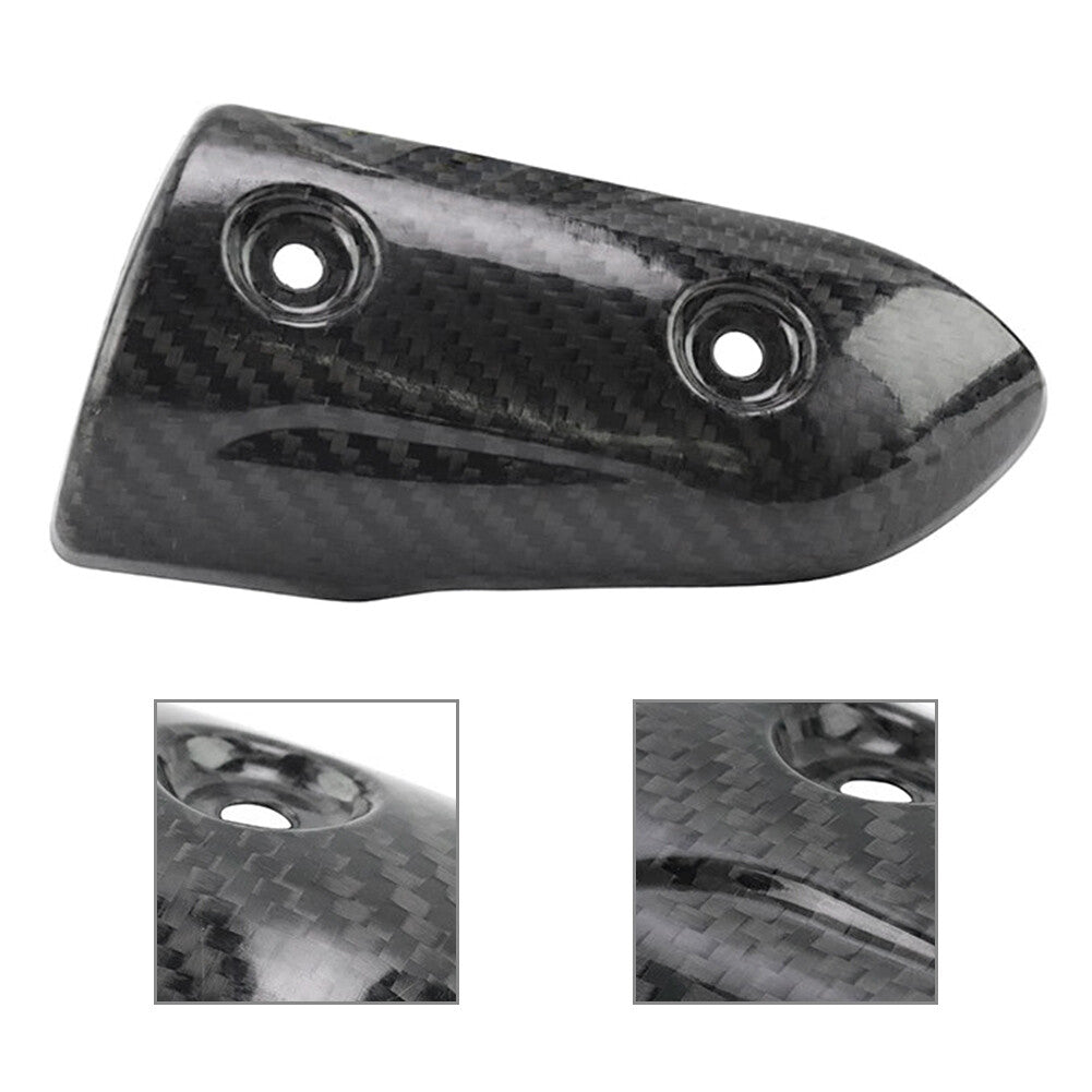 Exhaust Middle Link Pipe Carbon Fiber Heat Shield Cover Guard for BMW G310R
