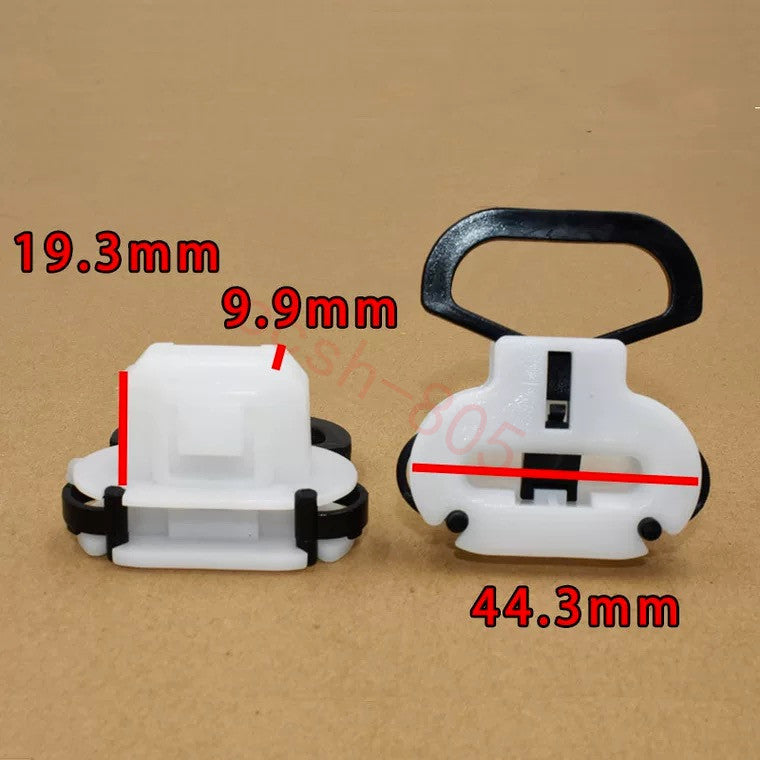 2 Pcs Car Rear for Seat Fixing Point Grommet Clips for Mitsubishi Q
