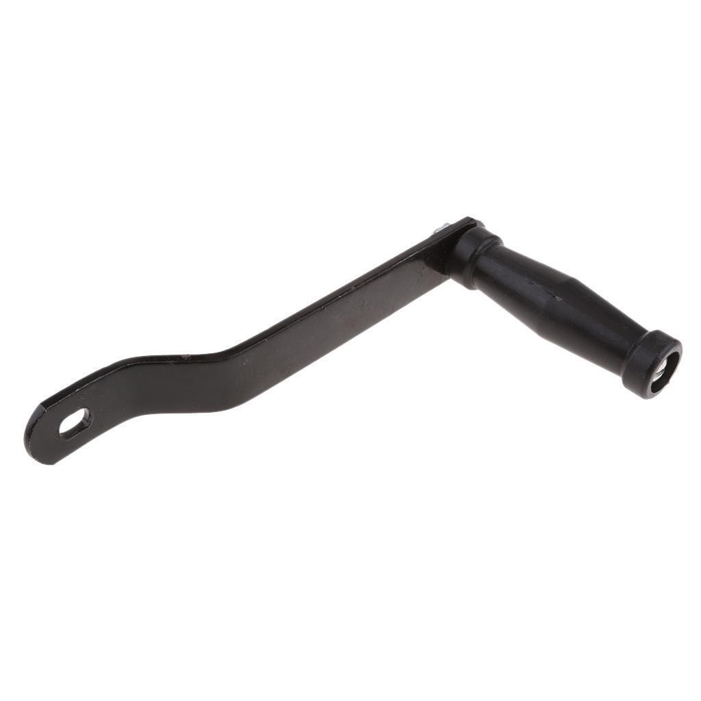 20.5cm Marine Trailer Winch Steel Handle Comfort Grip Crank Replacement New