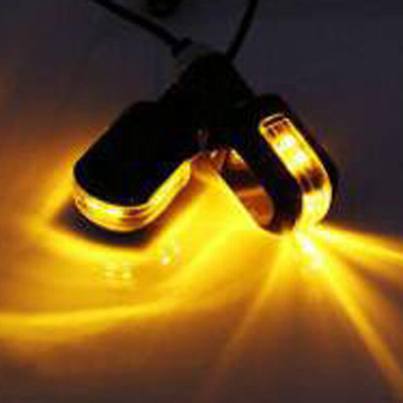 2x Practical Motorcycle Handlebar Turn Signal LED Corner Light Indicator Blinker v