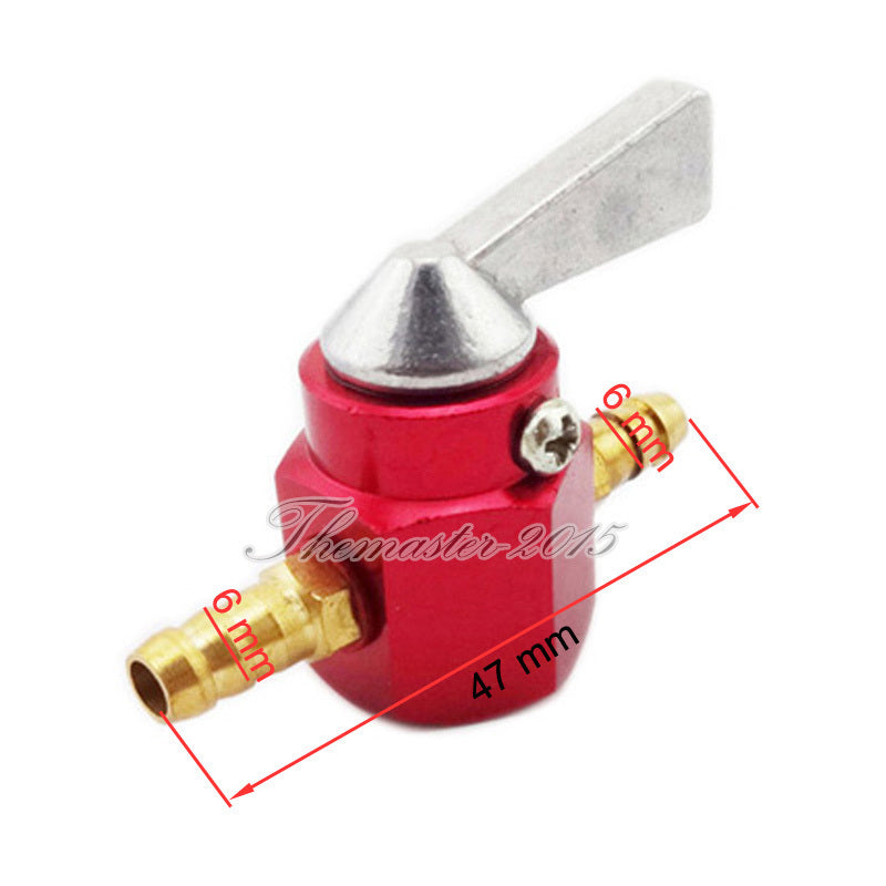 CNC Petrol Fuel Tap Inline Petcock Valve Switch for Honda for Yamaha ATV Motorcycle Q