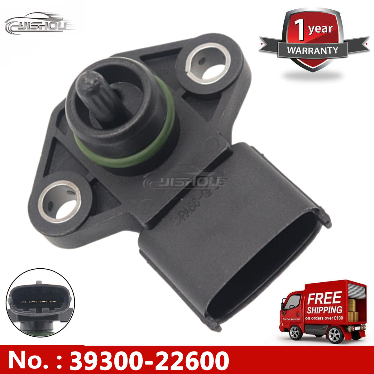 Map sensor 39300-22600 suitable for Hyundai Accent, for Elantra , Tiburon, for Kia Soul 00-2011