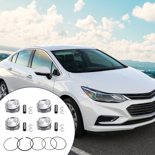 25198520 1 set of engine pistons, pins and clip rings suitable for Cruze 1.4L L4- n