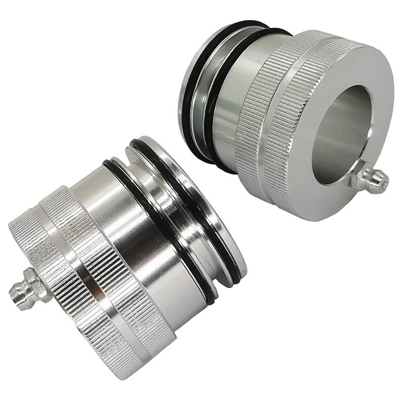 Moto ATV Silver 40mm /44mm Front/Rear Wheel Bearing Greaser for Polaris Ranger
