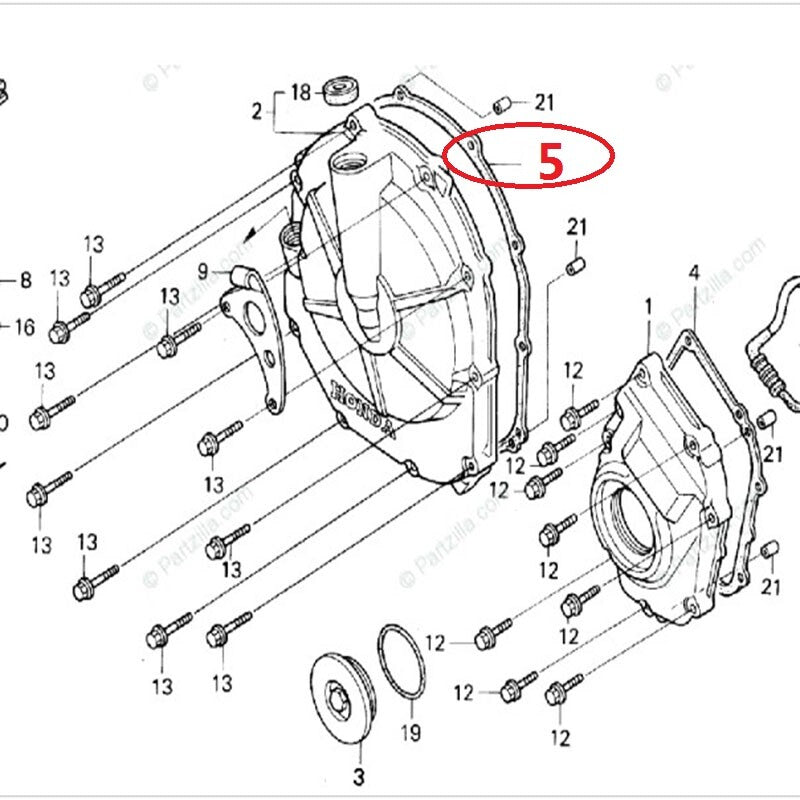 4 p Piston Assembly Kit Mast 21 mm for GTI, for Passat, for Tiguan, for Audi TT, A3, A4, Q5 2.0L p