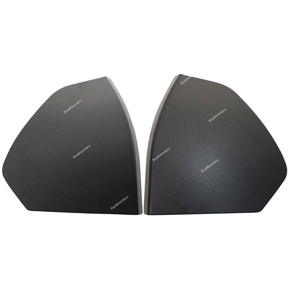 2pcs Black Fits for Benz W211 E-Class Interior Door Cover Panel Trim Front RHLH Q
