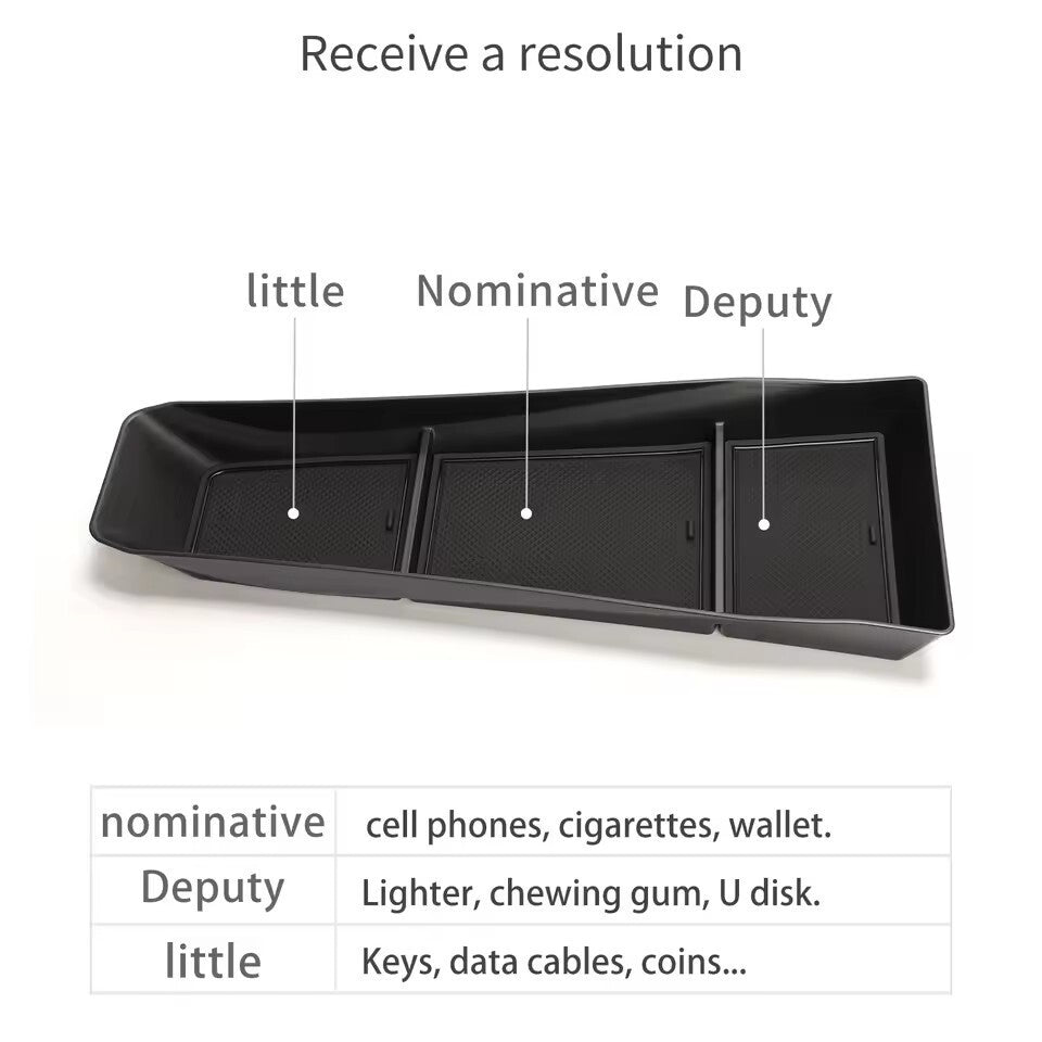 for BYD SEAGULL/ for BYD Dolphin for Mini Center Console Storage Box Organizer Tray