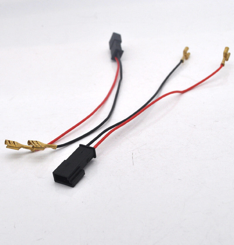 2 SPEAKER ADAPTER TWEETER CABLE LEAD for MINI Cooper S R50 R52 R53 2001-2008 v