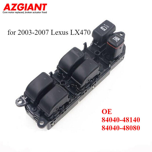 for Lexus LX470 Front Left Drive Side 84040-48140 840-48080 Window Switch