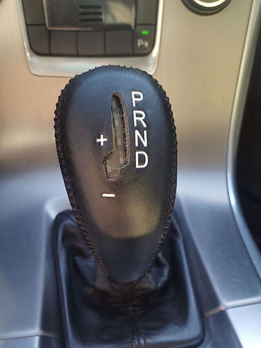 2014-2017 leather Inner Gear Shift Knob Cover trim for Volvo S60 XC60 V40 V60 Q