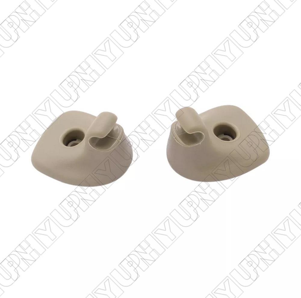 2Pcs For 2011-2015 for Chrysler 200 for Dodge Avenger Sun Visor Support Retainer Clips Q