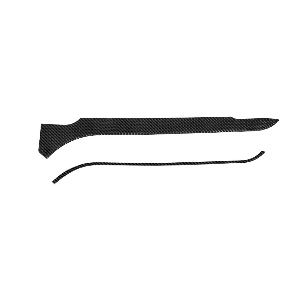 Carbon Fiber Passenger Dash Glove Box Cover Trim for Ford Explorer 2020-2023