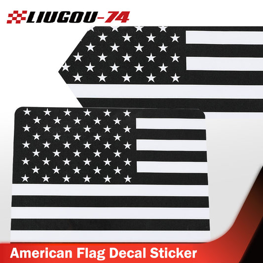 Rear center window American flag decal sticker suitable  for ford  F150/250/350 15-21 L Q