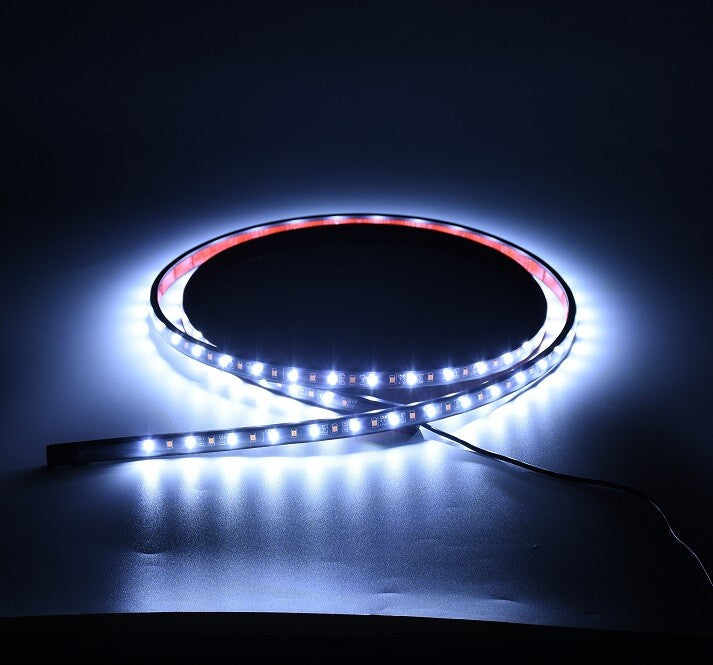 2x70Truck Side Panel Running Board LED Warning Emergency StripLight AmberWhite