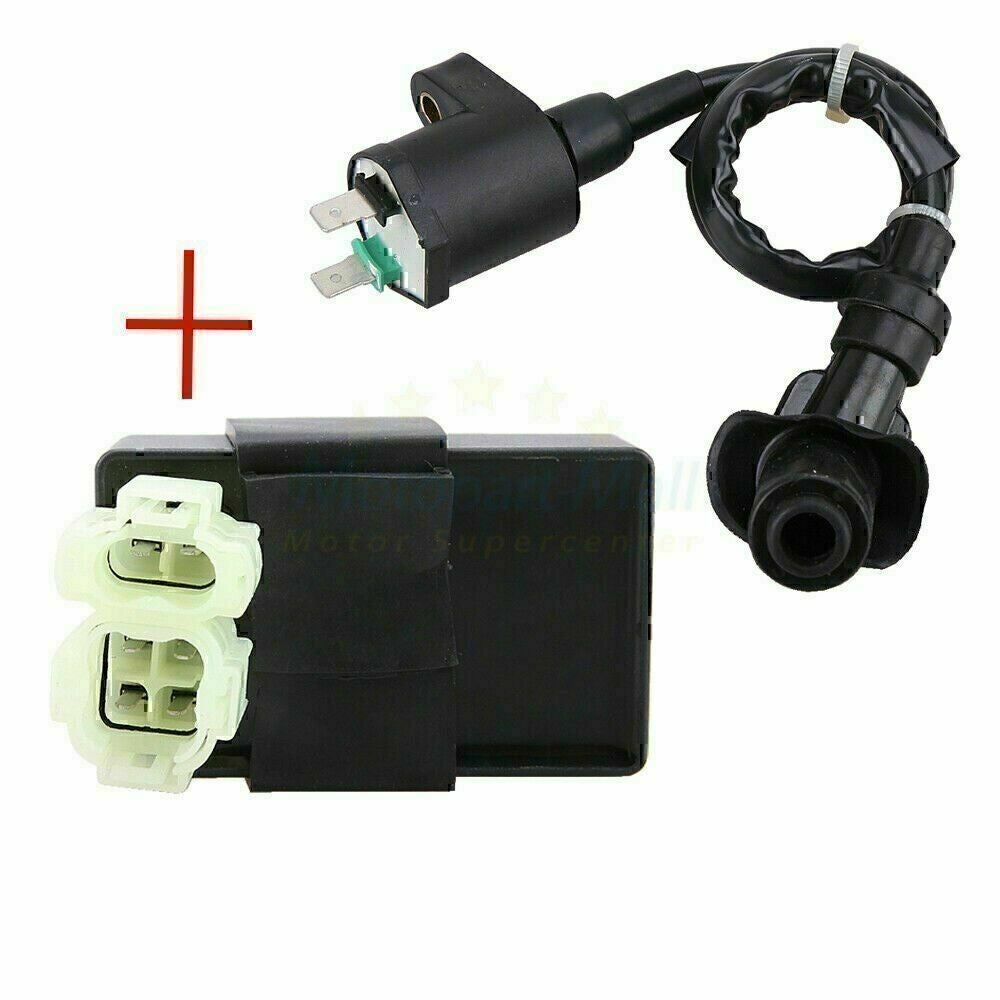 Ignition Coil +AC CDI Box Fits 88-00 for Honda FourTrax 300 TRX300 2x4 4x4 TRX400 US