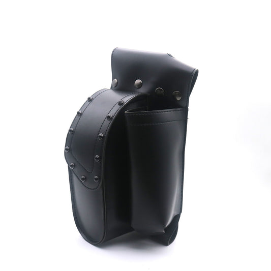 Left Saddlebag Guard Bag W/ Water Bottle Holder for Harley Touring Electra Glide Q