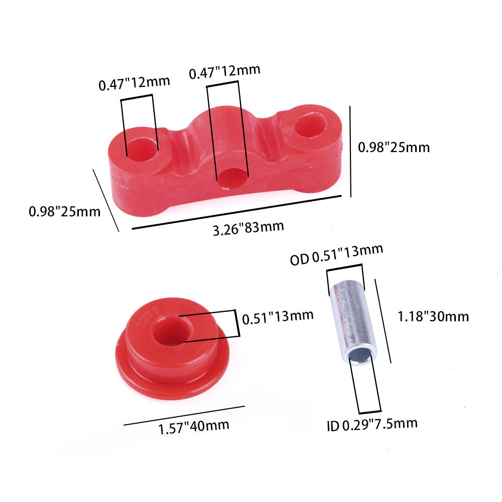 D series Urethane Shift Linkage Bushing Kit for Prothane SOHC for Civic 5 Speed Q