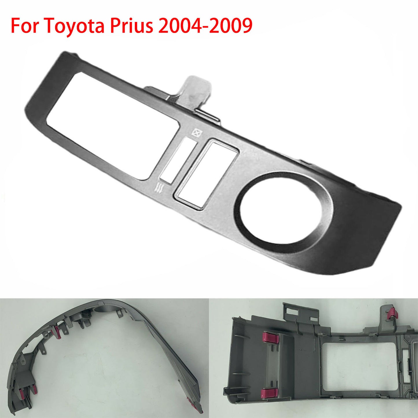 Left Center Inner A/C Dash Air Vent Trim fits for Toyota Prius 2004-2009 Replace AT