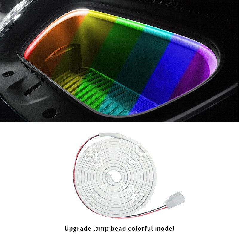 LED ambient light strips for front and rear trunks of Model 3 Y parts - n