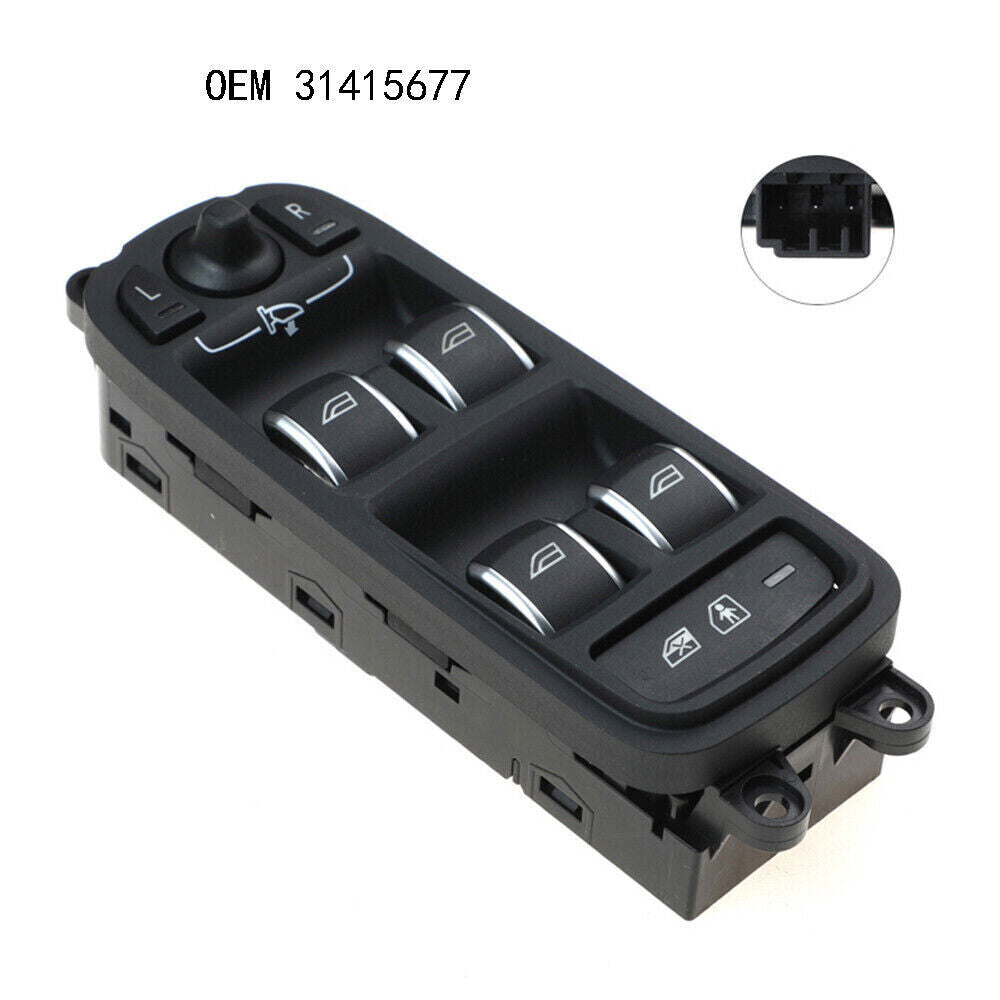 for Volvo XC60 Car Window Switch Driver Side for Volvo S60 2011-2018 31415677 1