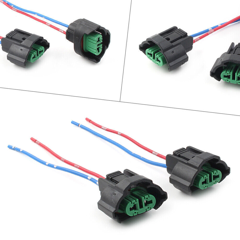 Wire Pigtail Female C H11 Two Harness Fog Light Bulb Re2x Socket Plug Fit Q