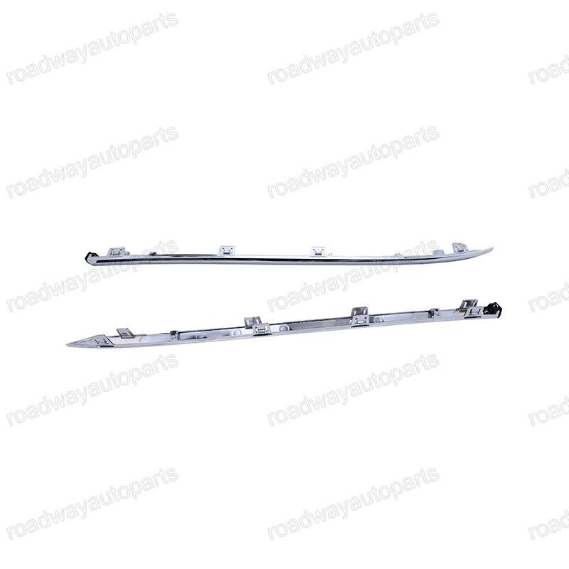 2Pcs Rear Bumper Lower Chrome Trim Moulding Fit for Honda Accord 2018 2019-2020
