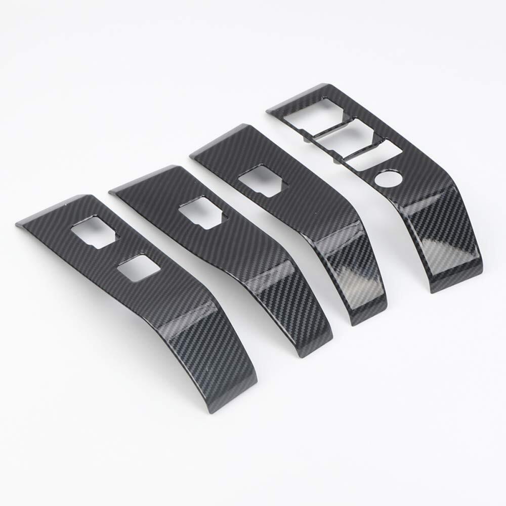 Carbon Fiber Steering Wheel Bezel Cover Frame for Hyundai I30 N, Kona N, I20 N- v