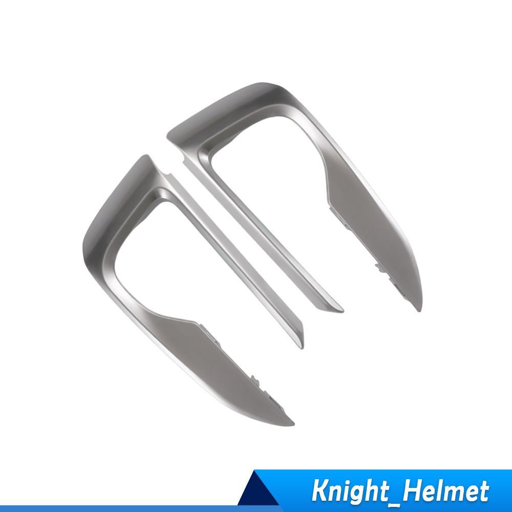 Pair LH+RH Side Front Bumper Trim Grille For 2015-2019 for BMW X6 F16 Chrome 3.0L