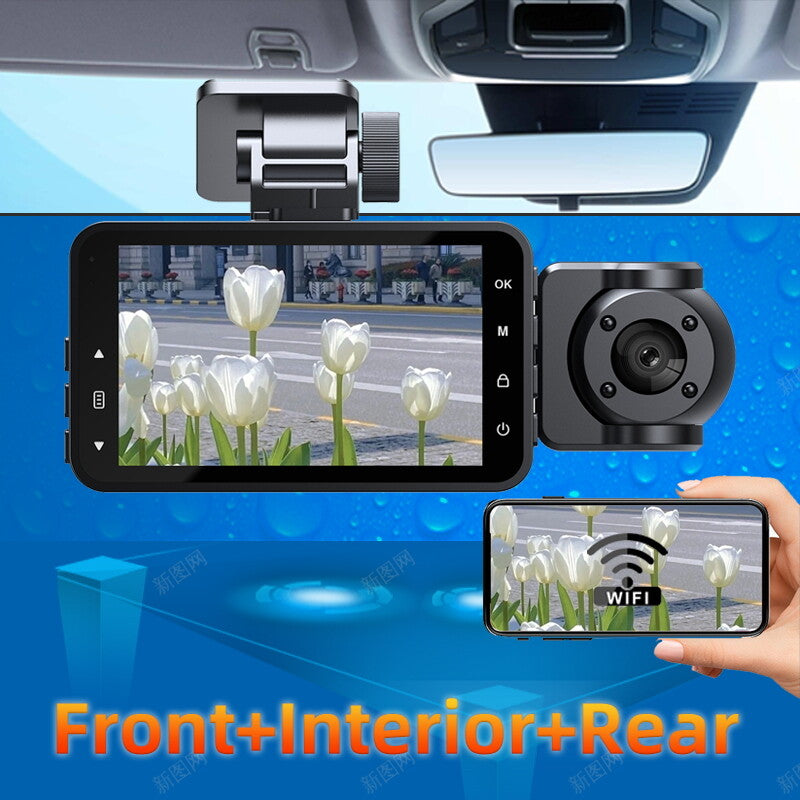 1080P DVR Car Dash Cam Camera Video Recorder WIFI Loop Recording 3in G-Sensor
