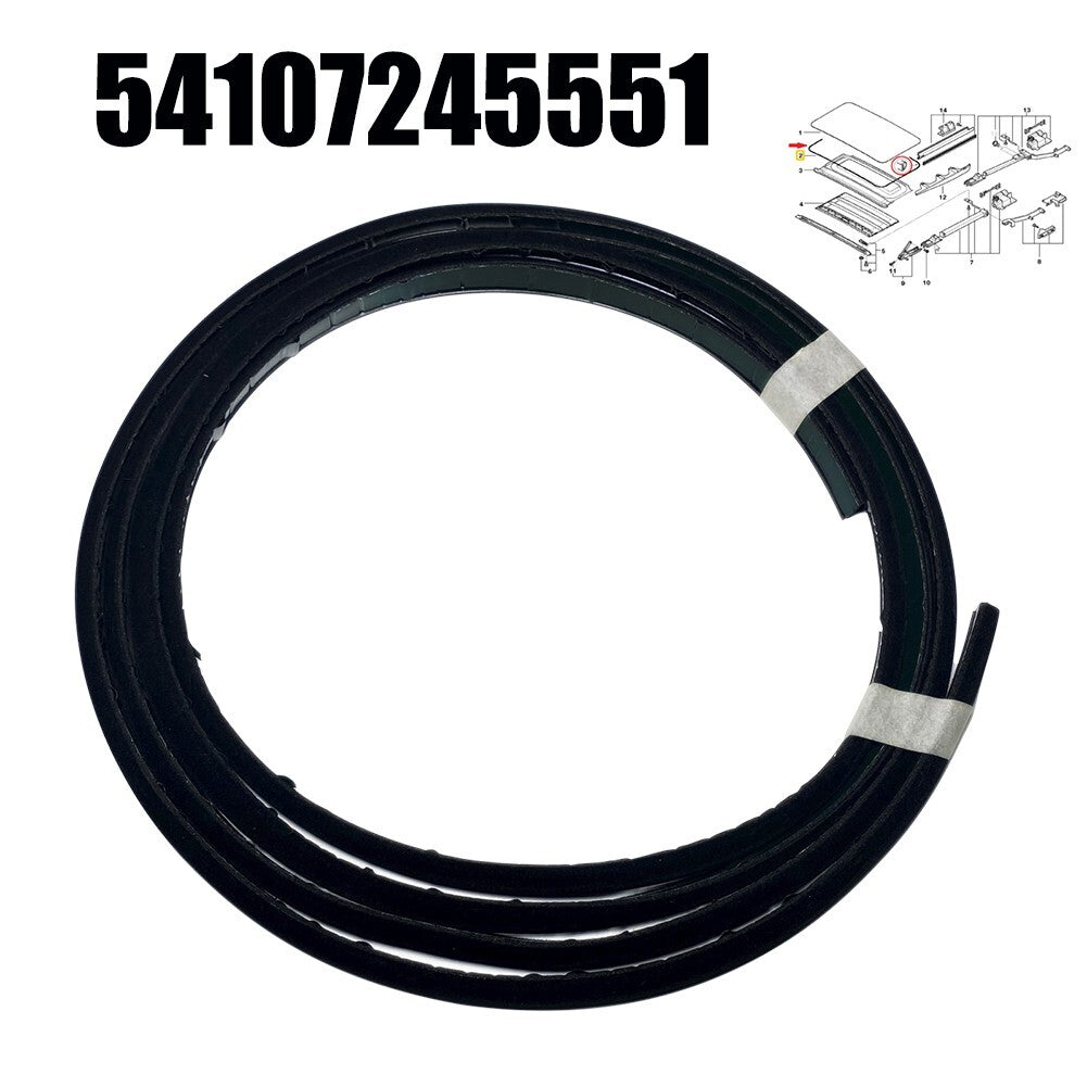 Replacement Sunroof Sliding Seal Gasket For 5er E39 E60/F10/F01 54107245551
