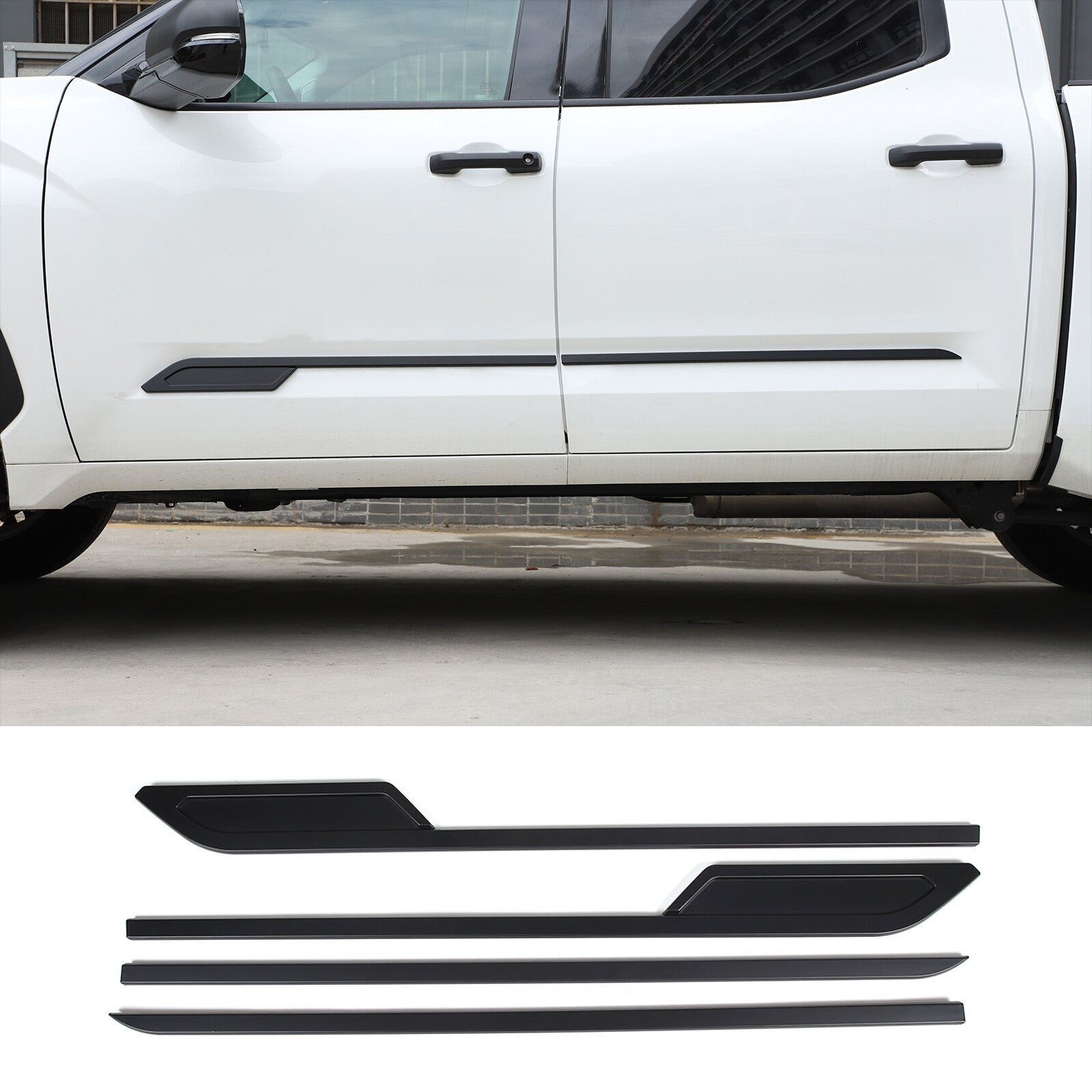 ABS gray high mounted brake light smoke hood suitable for Tundra 2022- v