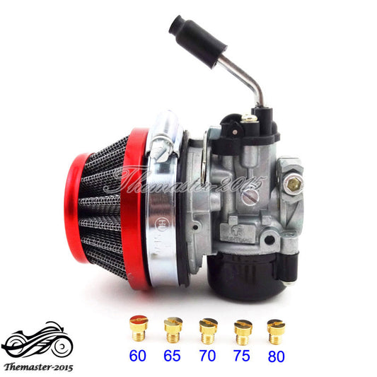 Dellorto SHA 14mm Carb Jets Air Filter For Targa LX TT Tomos A35 Sprint Colibri Q