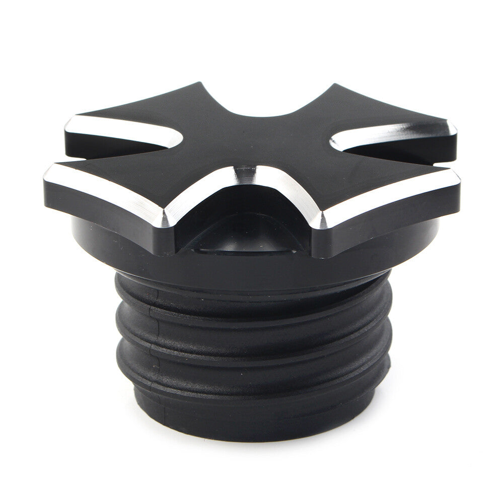 Fit for Harley Touring Dyna Softail Road King Fatboy Fuel Gas Tank Oil Cap Cover UK