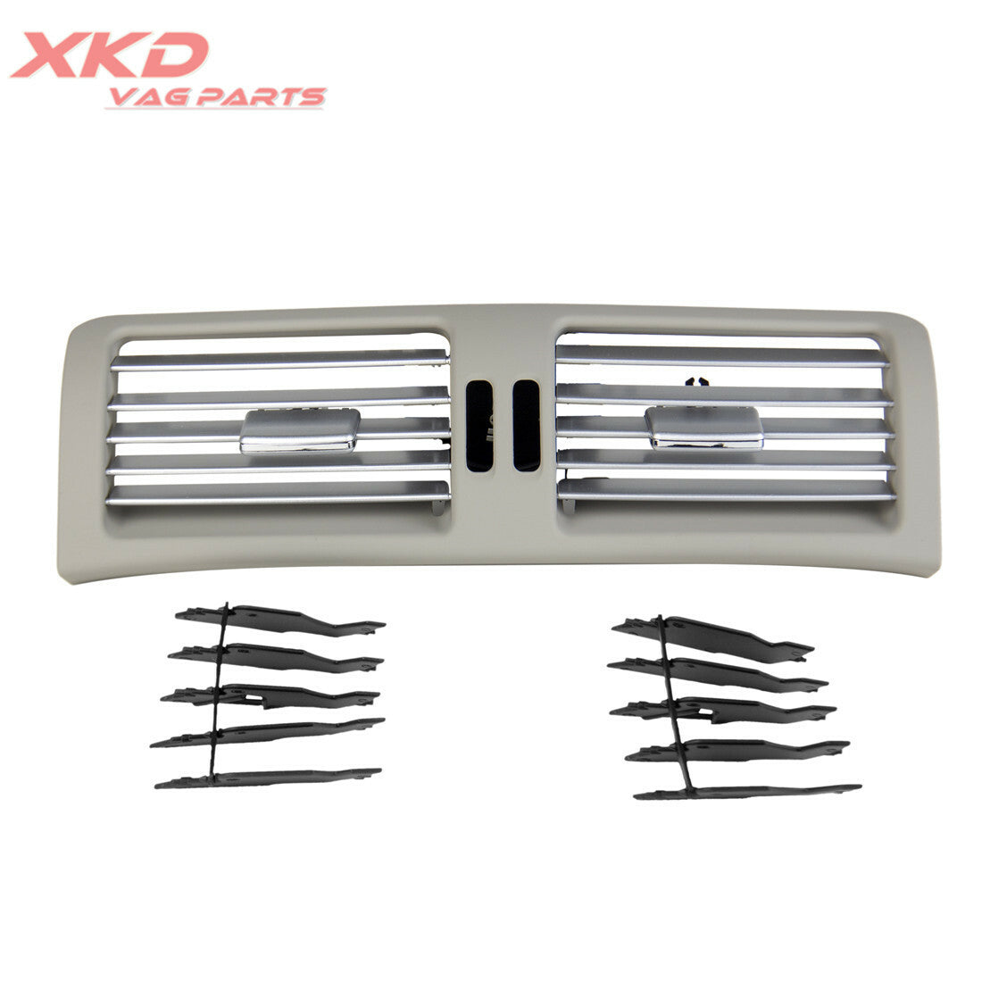Gray center dashboard AC vent kit suitable for Mercedes-Benz R350 R500