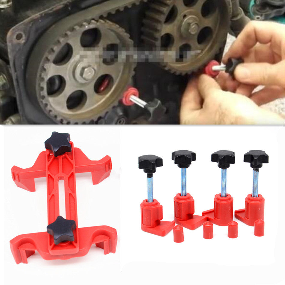 5in1 Single Twin Quad Cam Clamp Locking Timing Camshaft Gear Fixed Car Tool Kit
